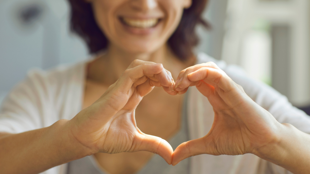 hands showing gratitude